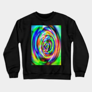 Psychedelic Flower Crewneck Sweatshirt